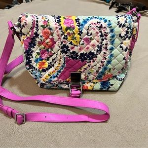 Vera Bradley Wildflower Paisley Crossover